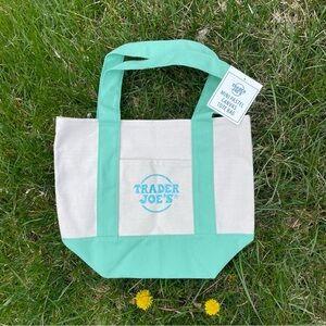 Trader Joe’s Pastel Mint Green Mini Tote Bag